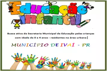PRÉ INSCRIÇÃO PARA A CRECHE - CMEI (CENTRO MUNICIPAL DE ED. INFANTIL) E DA PRÉ ESCOLA