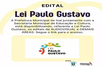 EDITAL DE CHAMAMENTO PÚBLICO Nº 002/2023 - AUDIOVISUAL - (LEI PAULO GUSTAVO)