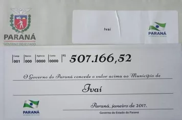 Prefeituras recebem repasse de repatriação de ICMS.
