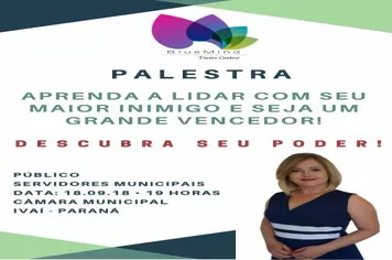 Prefeitura promove palestra para Servidores