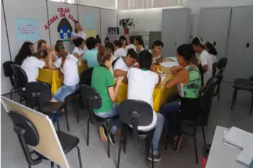 CRAS realizada atividades com adolescentes