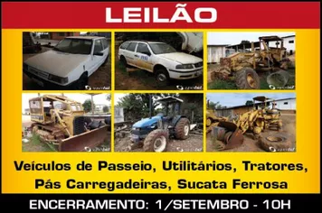 LEILÃO DE INSERVIVEIS