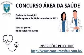 Concurso Público Área da Saúde