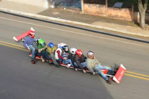 Campeonato de carrinho de rolimã