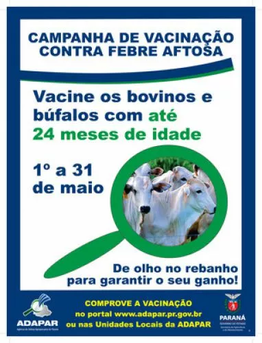 Campanha de Vacinação contra a Febre Aftosa