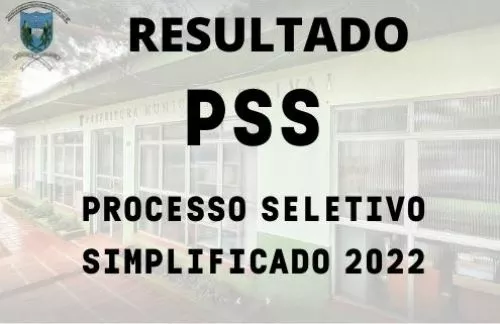 Resultado do PSS 2022